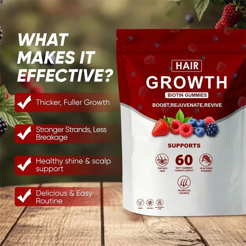 Zovell Hair Growth Gummies