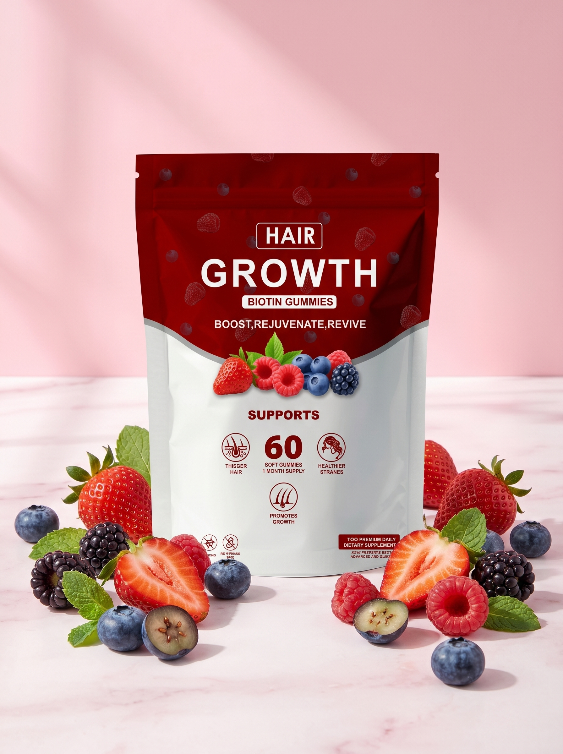 Zovell Hair Growth Gummies
